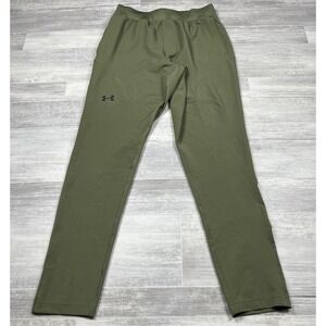 Under Armour 1352028 390 Men's Medium Green Unstoppable FITTED Tapered Pants NEW